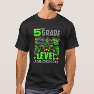 5Th Grade Level Unlocked Back To School 5Th Grade T-Shirt