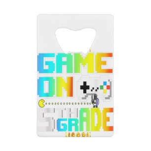 5th Grade Level Unlocked Back To School Game Contr Credit Card Bottle Opener