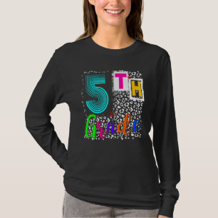 5th Grade Squad Fifth Teacher Student Team Back To T-Shirt