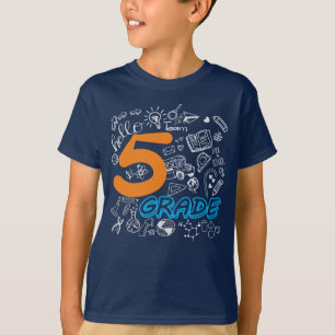 5th Grade Squad Fifth Teacher Student Team  T-Shirt