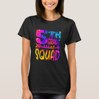 5th Grade Squad Teacher Student First Day Of Schoo T-Shirt