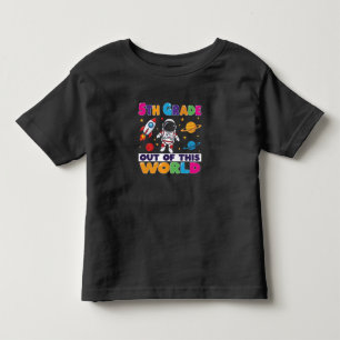 5th Grade Student Teacher Astronaut Space Toddler T-shirt