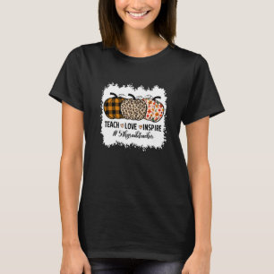 5th Grade Teacher Back To School Pumpkin Fall Teac T-Shirt