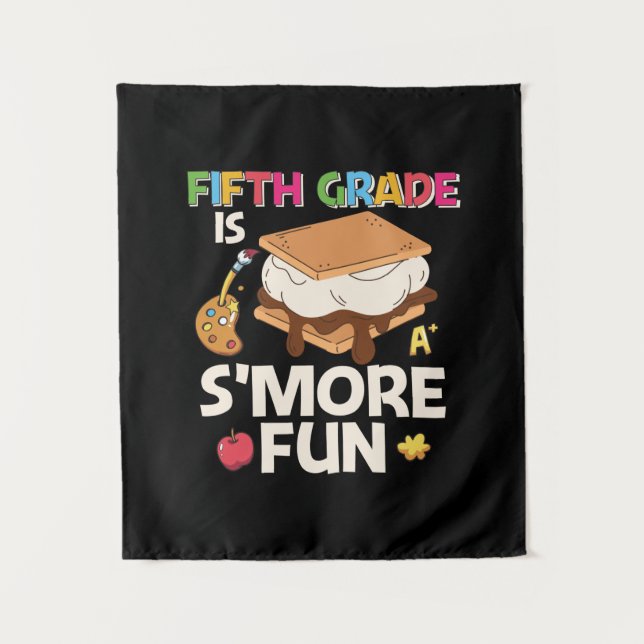 5th Grade Teacher Fifth Grade Is More Fun Tapestry (Front)