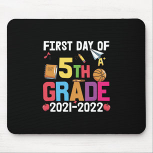 5th Grade Teacher First Day Of 5th Grade Mouse Pad