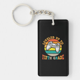 5th Grade Teacher Level Up To Fifth Grade Keychain