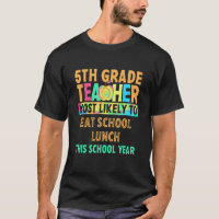 5th Grade Teacher Most Likely To Eat School Lunch