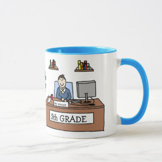 5th Grade Teacher Mug - Custom