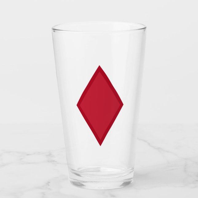 5th Infantry Division Glass (Front)