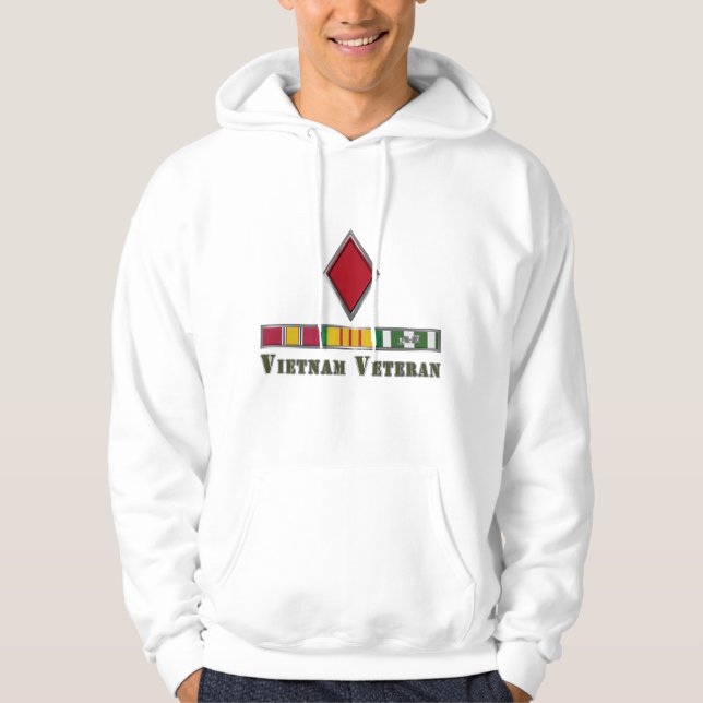 5th Infantry Division Vietnam Veteran Hoodie (Front)
