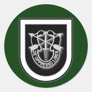 5th SFG-A 2 Classic Round Sticker