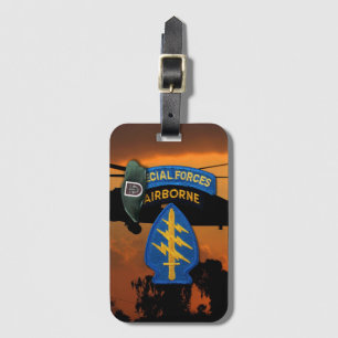 5th SFGA Special Forces Group Green Berets Luggage Tag