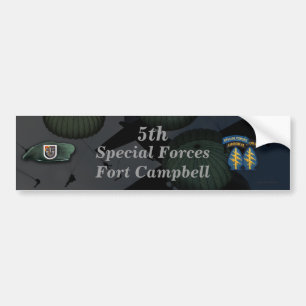 5th special forces fort campbell Bumper Sticker