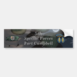 5th special forces fort campbell Bumper Sticker