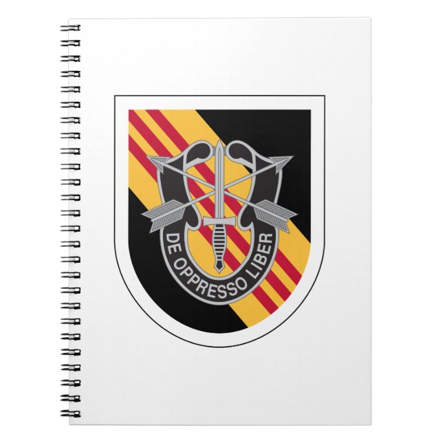 5th Special Forces Group (5th SFG) Notebook (Front)
