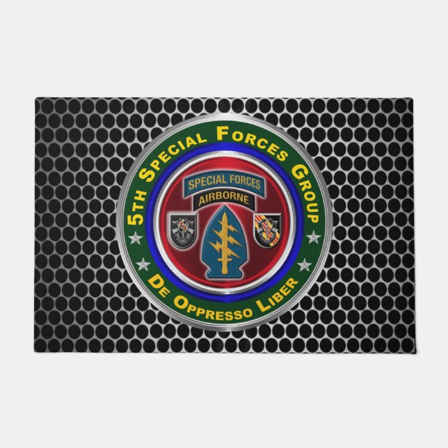  5th Special Forces Group Airborne Doormat (Front)