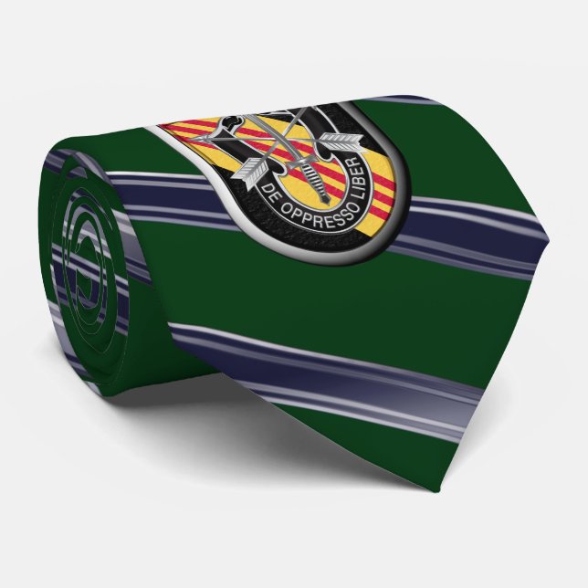 5th Special Forces Group Airborne  Tie (Rolled)