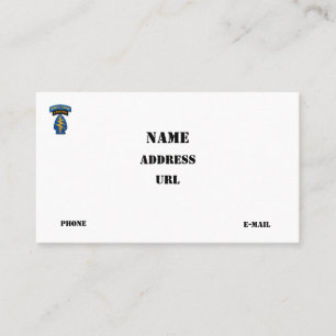 5th Special Forces Group Green Berets SF SFG Business Card