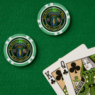 5th Special Forces Group Poker Chips