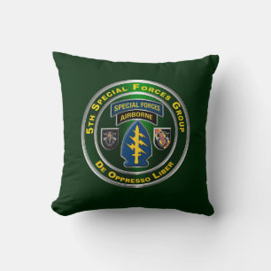 5th Special Forces Group Throw Pillow