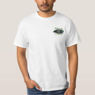 5th special forces sf sfg sof green berets vets T-Shirt