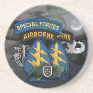 5th special forces veterans iraq drink Coaster