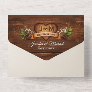 5th Wood Wedding Anniversary We Still Do Photo All In One Invitation