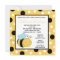 5x5 Buzzin Honey Bumble Bee Baby Shower Invitation