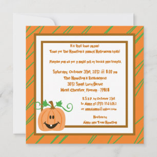 5x5 Halloween Fun Party Invitation