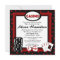 5x5 Red & Black Las Vegas Bachelorette Invitation