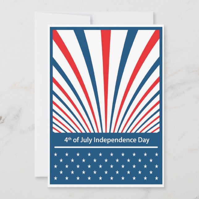 5x7 4th of July Party Invitation (Front)