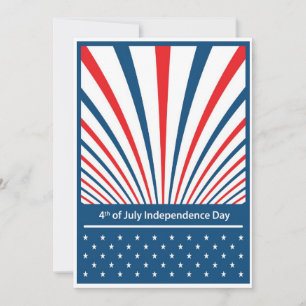 5x7 4th of July Party Invitation