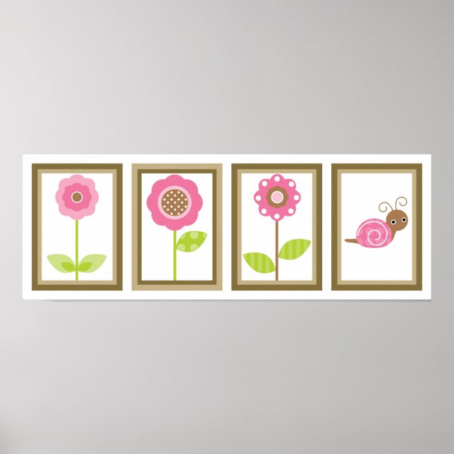 5X7 Berry Garden Wall Art Collection (Front)