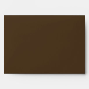 5x7 Brown Hors Enveloppe D'Automne À L'Intérieur