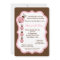 5x7 Brown Lady Bug Baby Shower