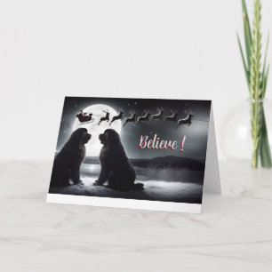 5x7 card 2 Newfs and Santa