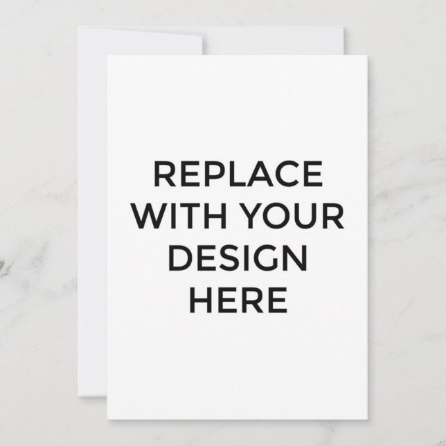 5x7" Card with Back Design Printing (Front)