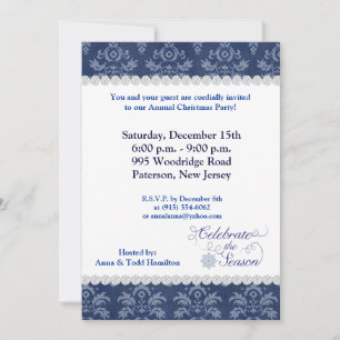 5x7 Celebrate the Seasons Invitation