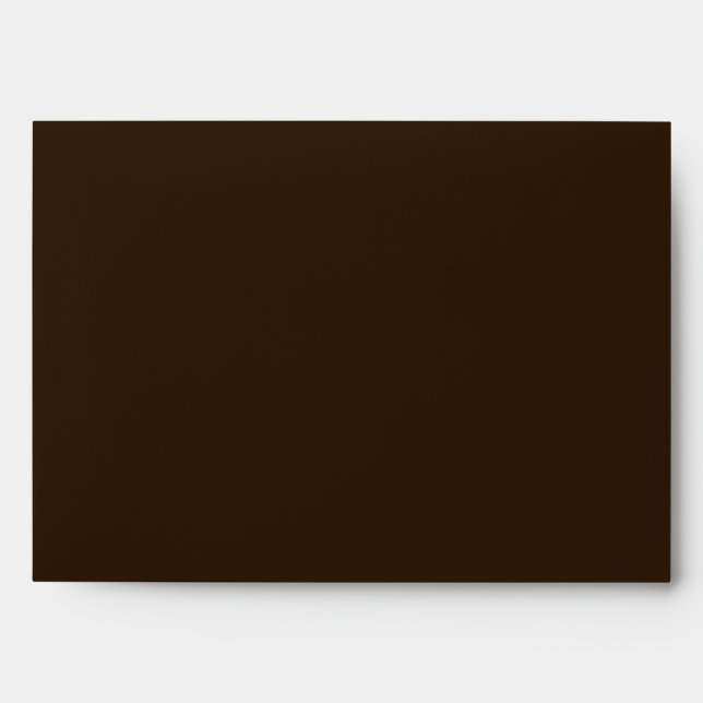 5x7 Envelope Brown Outside Inside (Front)