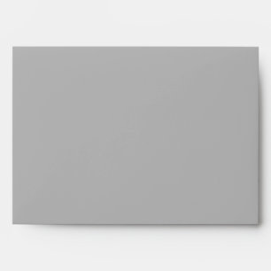 5x7 Envelope Grey Silver Outside Neon Green Inside