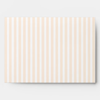 5x7  Envelope Option 1 Love Birds Peach Stripes