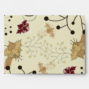 5x7 Envelope Option 2 Fall Floral/Branches nature