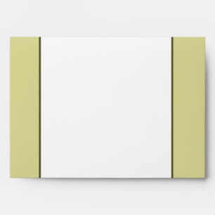 5x7 Envelope Option 3 Martini Olives Green Stripe
