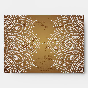 5x7  Envelope Option 4 Deep Moroccan Brown