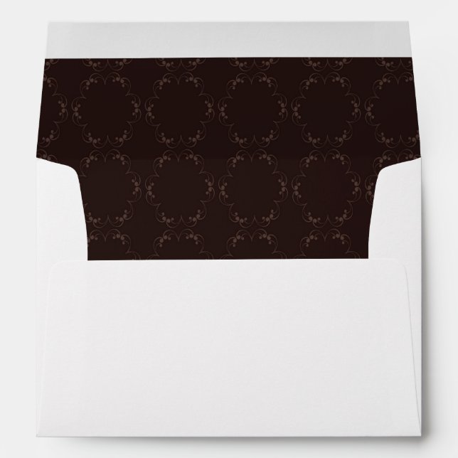 5x7  Envelope Option 4 Light/Olive Green Chandelie (Back (Bottom))
