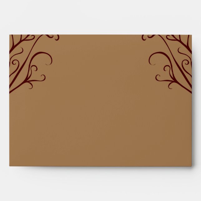 5x7  Envelope Option 5 Autumn Tree (Front)