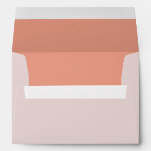 5x7  Envelope Option 5 Pink/Brown Floral Love Bird