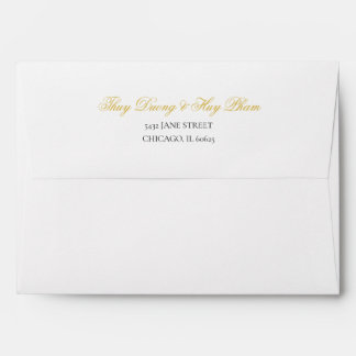 5x7 Envelope with Printed Back Flap