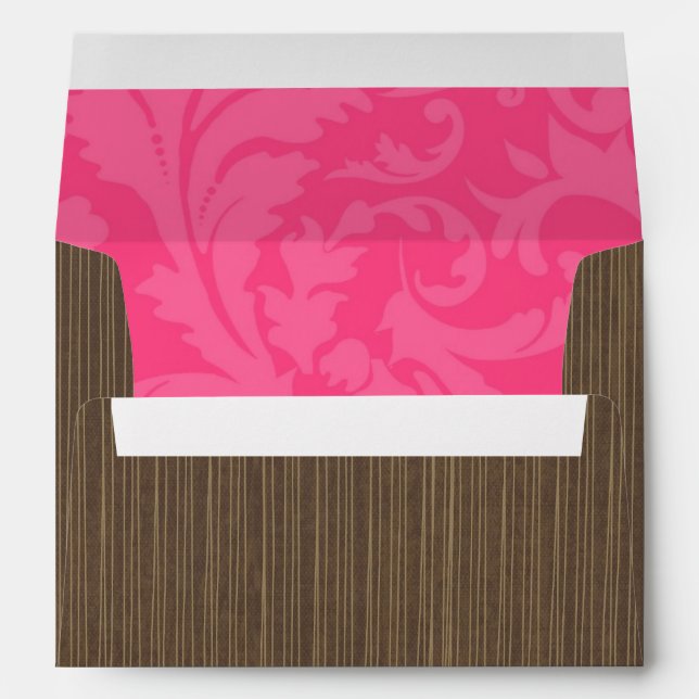 5x7 Enveloppe Brown bande à l'extérieur du Dama ro (Dos (Bas))