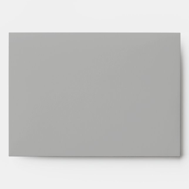 5x7 Enveloppe Gris à l'extérieur du bois Lavage bl (Devant)